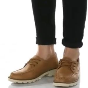 Sperry Tan Women’s Lug Boat Shoe- Size 8 New, never worn NWT